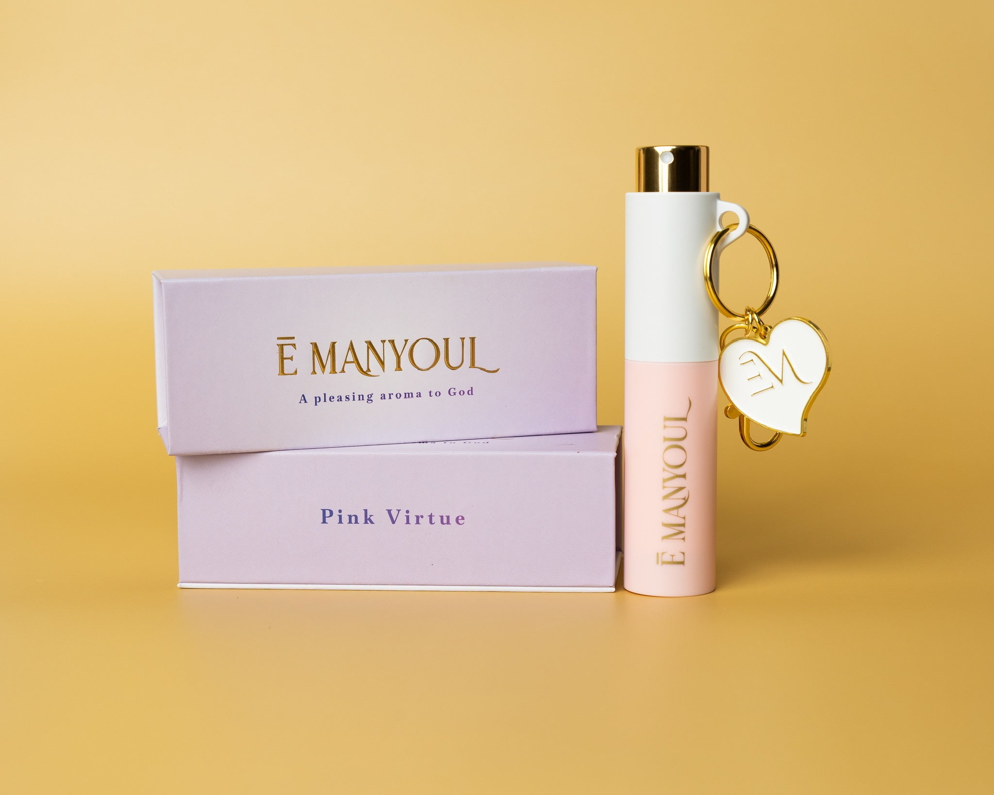 Pink Virtue Keychain Eau De Parfum Bagcharm 10ml
